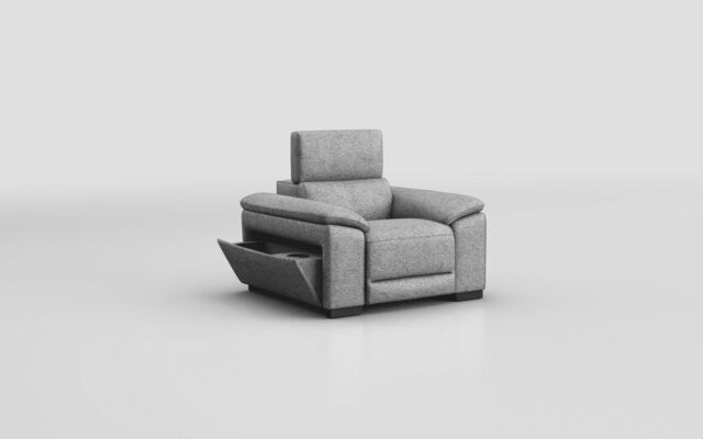 Mesola Armchair with Manual Head Tilt - poltronesofà at ScS