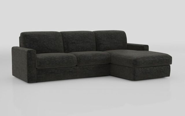 Barete Large Arm 4 Seater Sofa Bed with Right Hand Facing Large Lounger  - poltronesofà at ScS