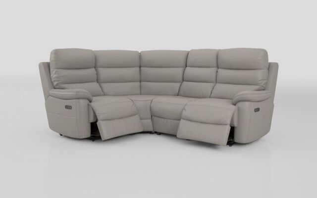 Ossett 1 Corner 2 Power Sofa with Head Tilt - poltronesofà at ScS