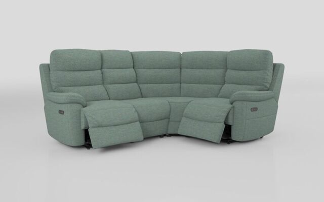 Ossett 2 Corner 1 Power Sofa with Head Tilt - poltronesofà at ScS
