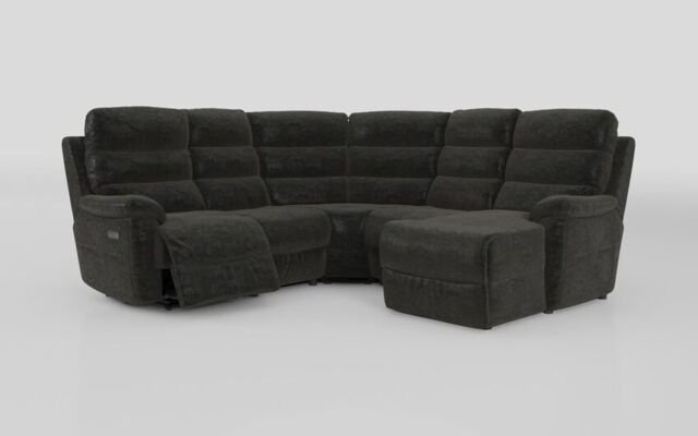 Ossett 2 Corner 2 Right Hand Facing Chaise Left Hand Facing Power Sofa with Head Tilt - poltronesofà at ScS