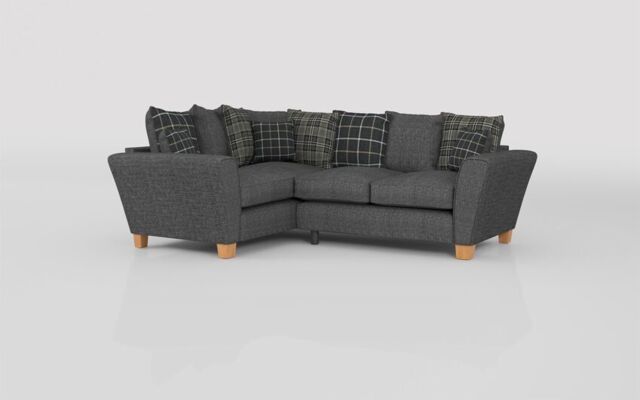 Theo Fabric 1 Corner 2 Scatter Back Sofa - poltronesofà at ScS