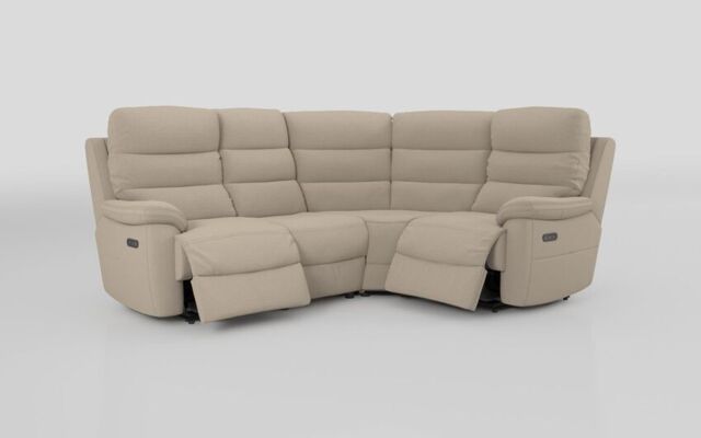 Ossett 2 Corner 1 Power Sofa with Head Tilt - poltronesofà at ScS