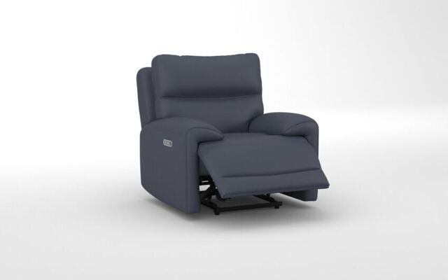 Caldbeck Power Recliner Chair with Power Head Tilt, Lumbar & Heat - poltronesofà at ScS