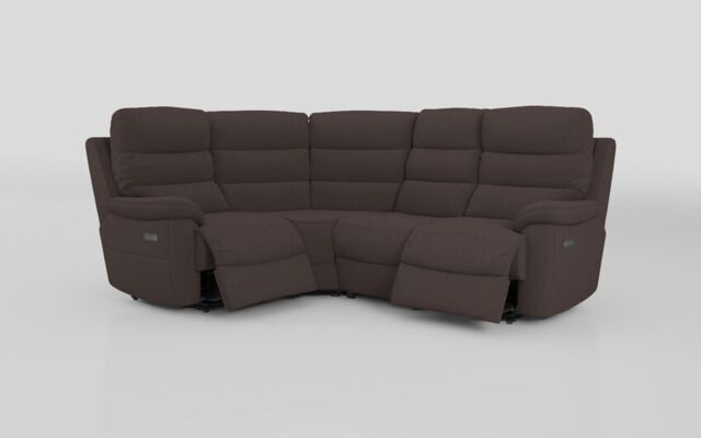 Ossett 1 Corner 2 Power Sofa with Head Tilt  - poltronesofà at ScS