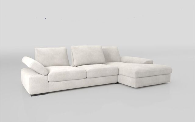 Savazza 4 Seater Sofa with Adjustable Back Rest Right Hand Facing Lounger - poltronesofà at ScS