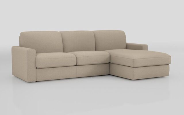 Barete Large Arm 4 Seater Sofa Bed with Right Hand Facing Large Lounger - poltronesofà at ScS
