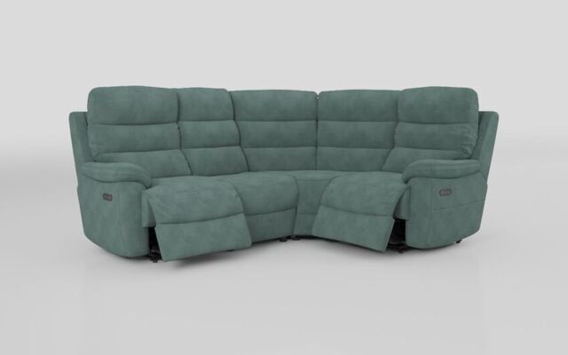 Ossett 2 Corner 1 Power Sofa with Head Tilt - poltronesofà at ScS