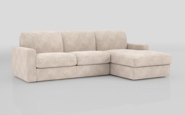 Barete Large Arm 4 Seater Sofa Bed with Right Hand Facing Large Lounger - poltronesofà at ScS
