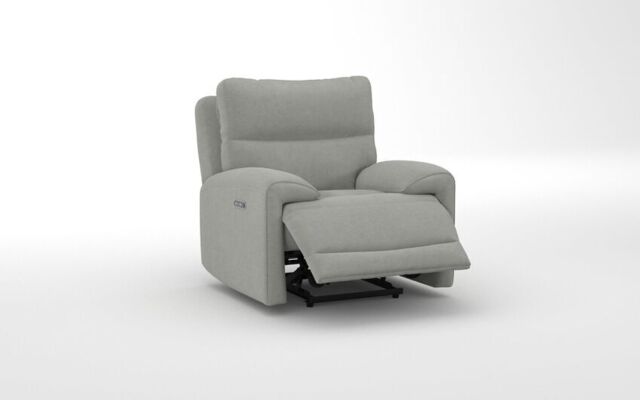 Caldbeck Power Recliner Chair with Power Head Tilt, Lumbar & Heat  - poltronesofà at ScS
