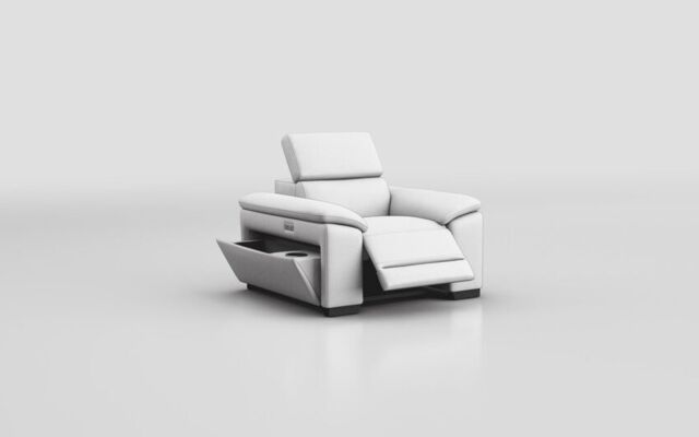 Mesola Power Recliner Chair with Manual Head Tilt - poltronesofà at ScS
