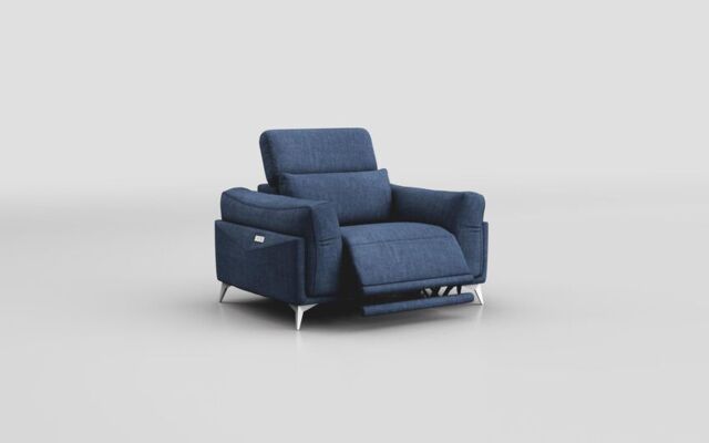 Gattolino Power Recliner Chair with Manual Head Tilt  - poltronesofà at ScS