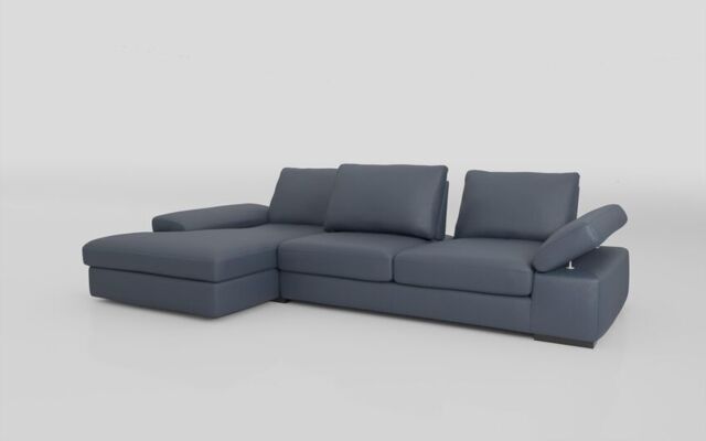 Savazza 4 Seater Sofa with Adjustable Back Rest Left Hand Facing Lounger  - poltronesofà at ScS