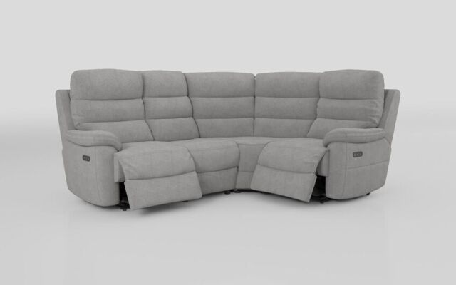 Ossett 2 Corner 1 Power Sofa with Head Tilt  - poltronesofà at ScS