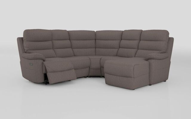 Ossett 2 Corner 2 Right Hand Facing Chaise Left Hand Facing Power Sofa with Head Tilt - poltronesofà at ScS