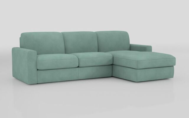 Barete Large Arm 4 Seater Sofa Bed with Right Hand Facing Large Lounger  - poltronesofà at ScS