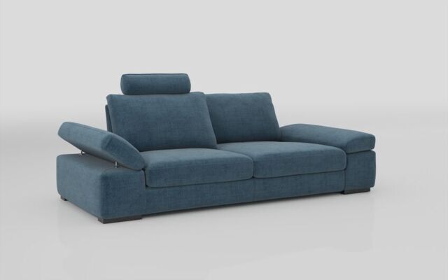 Savazza 3 Seater Sofa with Adjustable Back Rest - poltronesofà at ScS