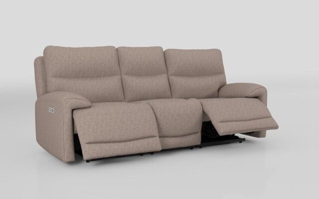 Caldbeck 3 Seater Power Recliner Sofa with Power Head Tilt - poltronesofà at ScS