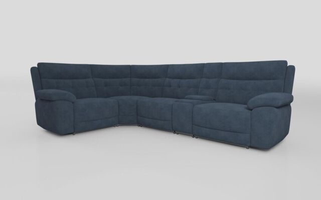 Belford 1 Corner 3 Sofa with Console  - poltronesofà at ScS
