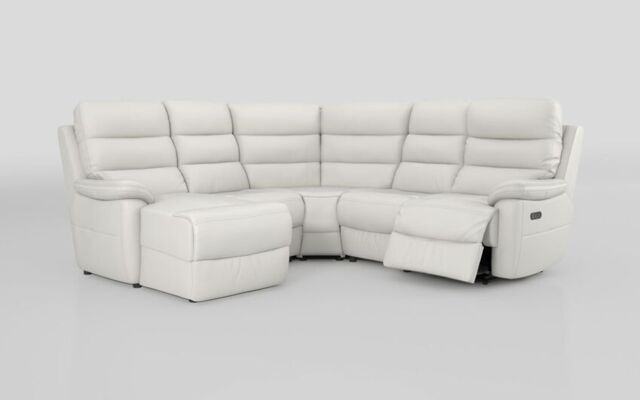 Ossett 2 Corner 2 Left Hand Facing Chaise Right Hand Facing Power Sofa with Head Tilt - poltronesofà at ScS