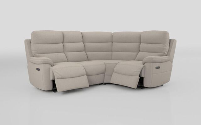 Ossett 2 Corner 1 Power Sofa with Head Tilt  - poltronesofà at ScS