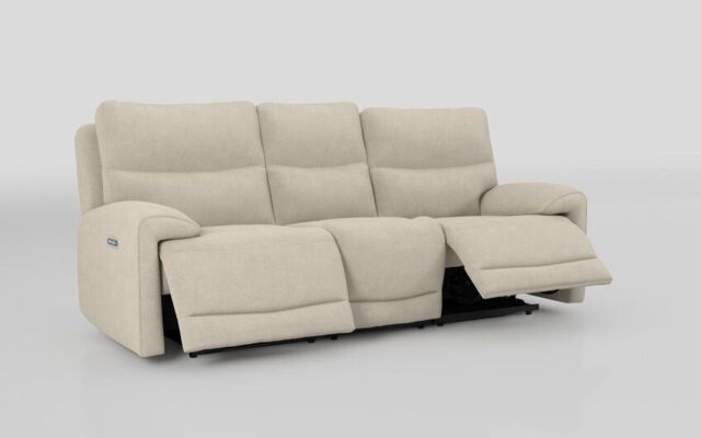 Caldbeck 3 Seater Power Recliner Sofa with Power Head Tilt - poltronesofà at ScS