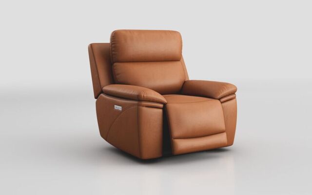 Montefiorino Power Recliner Chair with Power Head Tilt & Bluetooth - poltronesofà at ScS