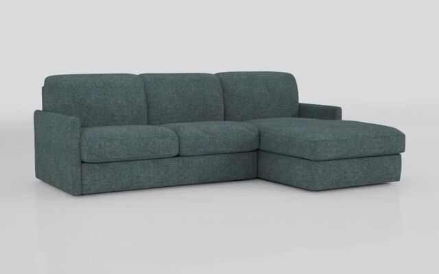 Barete Slim Arm 4 Seater Sofa Bed with Right Hand Facing Large Lounger - poltronesofà at ScS