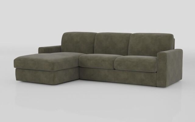 Barete Large Arm 4 Seater Sofa Bed with Left Hand Facing Large Lounger - poltronesofà at ScS