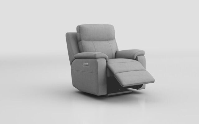 Calboli Power Recliner Chair with Power Head Tilt & Lumbar  - poltronesofà at ScS