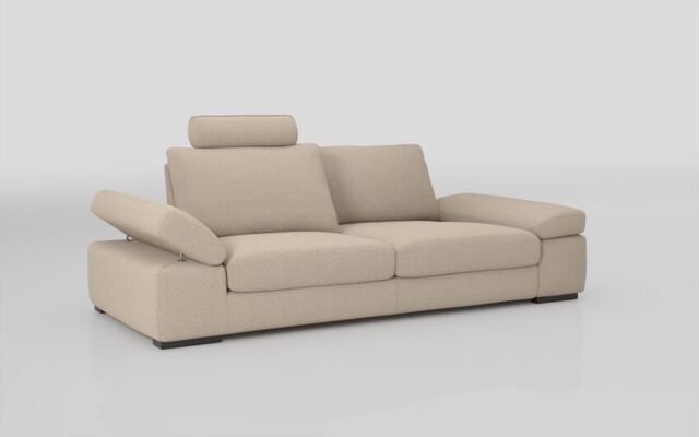 Savazza 3 Seater Sofa with Adjustable Back Rest  - poltronesofà at ScS