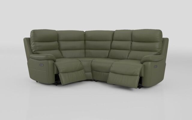 Ossett 1 Corner 2 Power Sofa with Head Tilt - poltronesofà at ScS