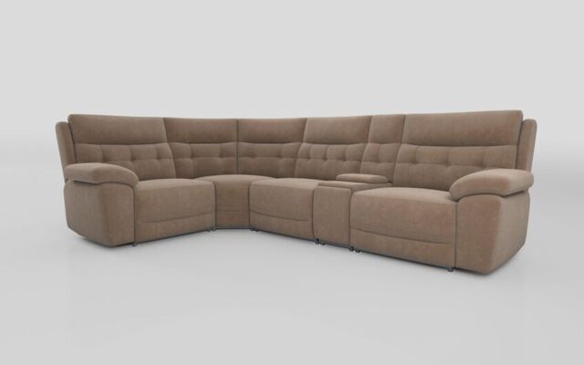 Belford 1 Corner 3 Sofa with Console  - poltronesofà at ScS