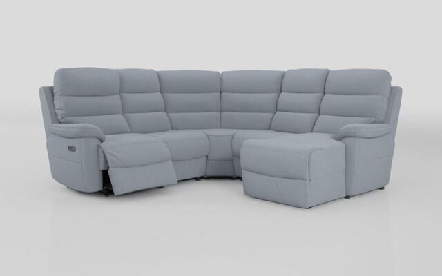 Ossett 2 Corner 2 Right Hand Facing Chaise Left Hand Facing Power Sofa with Head Tilt  - poltronesofà at ScS