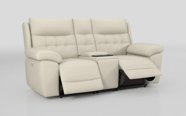 Belford 2 Seater Power Recliner Sofa with Media Console  - poltronesofà at ScS