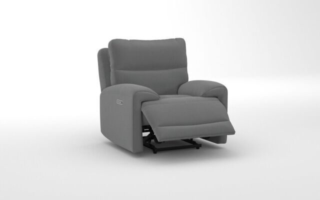 Caldbeck Power Recliner Chair with Power Head Tilt, Lumbar & Heat  - poltronesofà at ScS