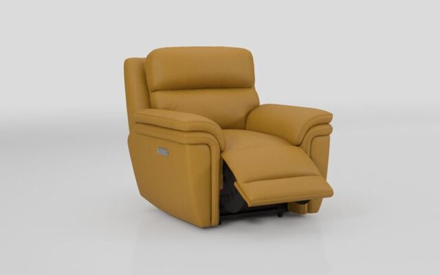 Maer Power Recliner Chair with Power Head Tilt & Lumbar  - poltronesofà at ScS