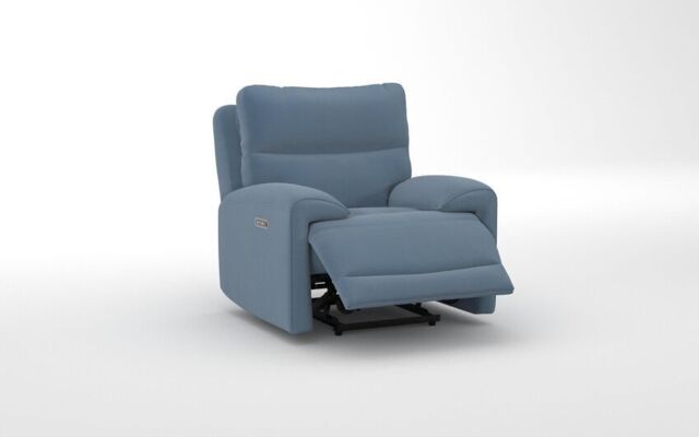 Caldbeck Power Recliner Chair with Power Head Tilt, Lumbar & Heat  - poltronesofà at ScS