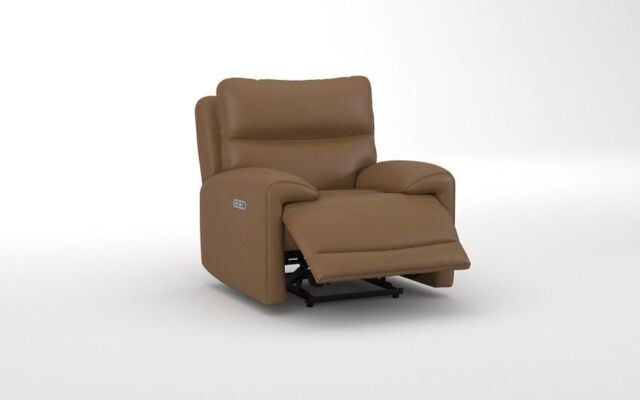 Caldbeck Power Recliner Chair with Power Head Tilt, Lumbar & Heat  - poltronesofà at ScS