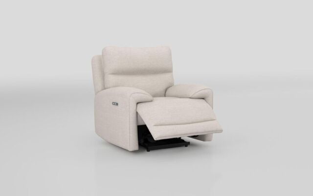 Caldbeck Power Recliner Chair with Power Head Tilt, Lumbar & Heat  - poltronesofà at ScS