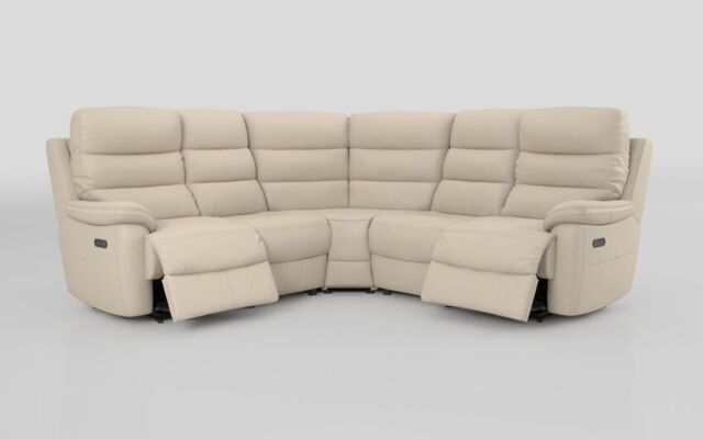 Ossett 2 Corner 2 Power Sofa with Head Tilt - poltronesofà at ScS