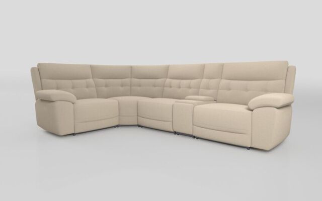 Belford 1 Corner 3 Sofa with Console  - poltronesofà at ScS
