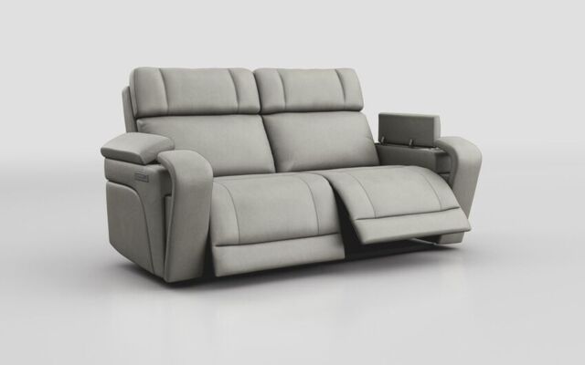 Adstock 3 Seater Power Recliner With Power Head Tilt - poltronesofà at ScS