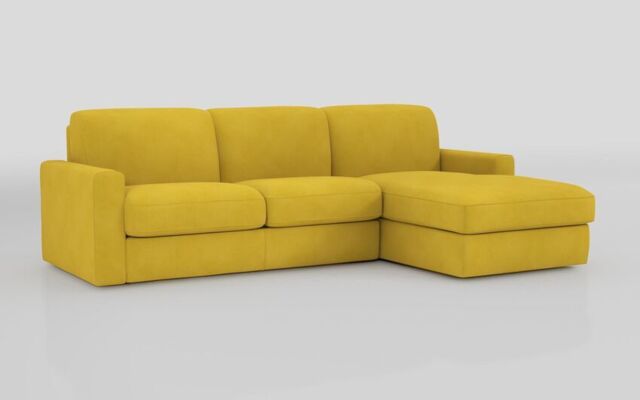 Barete Large Arm 4 Seater Sofa Bed with Right Hand Facing Large Lounger  - poltronesofà at ScS