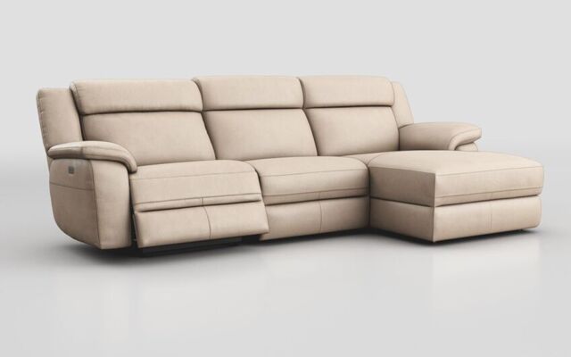 Sarsina 3 Seater Sofa Left Hand Facing Power & Right Hand Facing Lounger  - poltronesofà at ScS