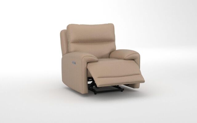 Caldbeck Power Recliner Chair with Power Head Tilt, Lumbar & Heat - poltronesofà at ScS