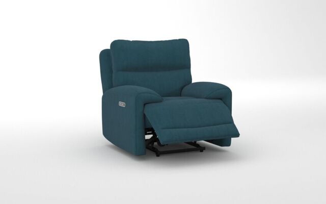 Caldbeck Power Recliner Chair with Power Head Tilt, Lumbar & Heat  - poltronesofà at ScS