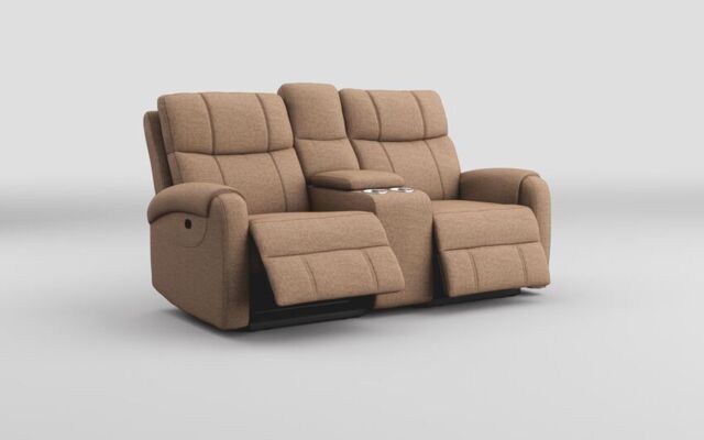 Calisese 2 Seater Manual Recliner with Console - poltronesofà at ScS