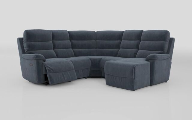 Ossett 2 Corner 2 Right Hand Facing Chaise Left Hand Facing Power Sofa with Head Tilt  - poltronesofà at ScS