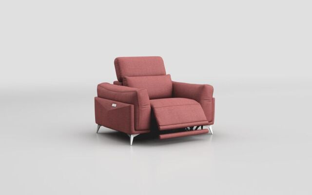 Gattolino Power Recliner Chair with Manual Head Tilt  - poltronesofà at ScS